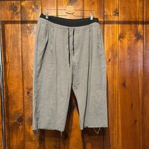 ASOS Gray Pants with Black Waistband